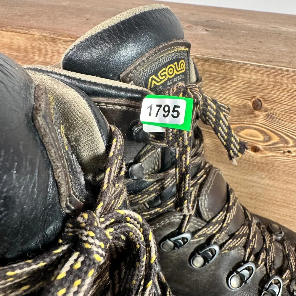 Asolo TPS 520 GV Evo Mens Hiking Boots SZ 10 Gore Tex Leather Backpacking Vibram